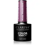Claresa SoakOff UV/LED Color Winter Wonderland gelový lak na nehty odstín 5 g