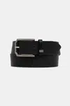 Kožený pásek Armani Exchange pánský, černá barva, XM001742 AF17991