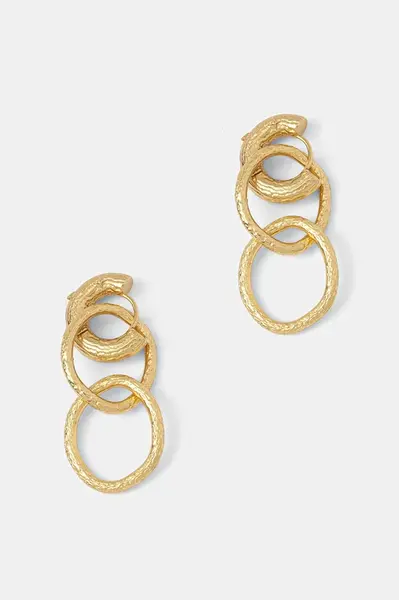 Pozlacené náušnice Sessun