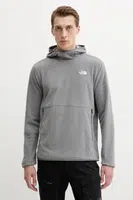 Outdoorová mikina The North Face šedá barva, s kapucí, hladká, NF0A8D0SCQI1