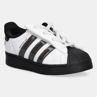Dětské tenisky adidas Originals SUPERSTAR LED LIGHTS bílá barva, JS1293