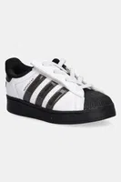 Dětské tenisky adidas Originals SUPERSTAR LED LIGHTS bílá barva, JS1293