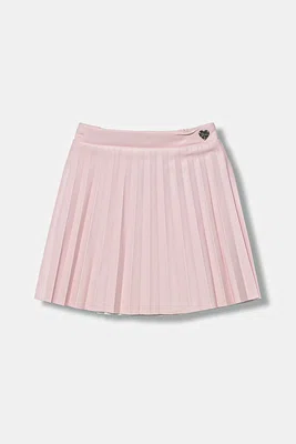 Dětská sukně Guess růžová barva, mini, áčková, K5YD00 WAEI0