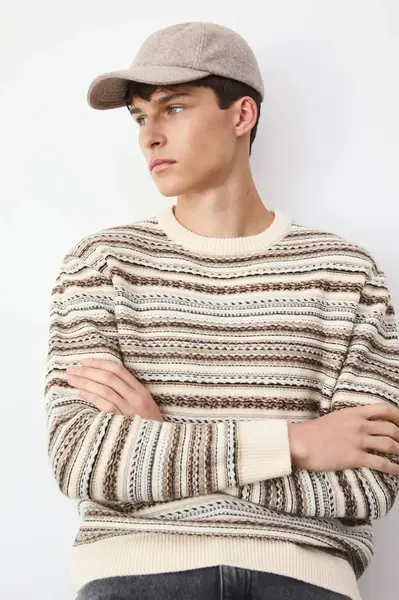 Vlněná kšiltovka Medicine béžová barva