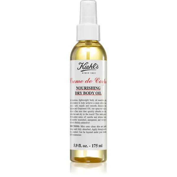 Kiehl's Creme de Corps Nourishing Dry Body Oil vyživující suchý olej na tělo 175 ml