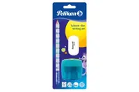 Pelikan - Sada-tužka B, ořezávátko, guma