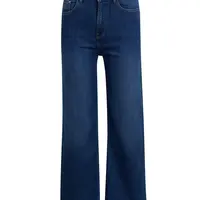 Orsay Tmavě modré dámské široké džíny - Dámské