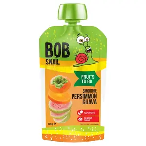 ŠNEK BOB Smoothie kaki a guava 120 g