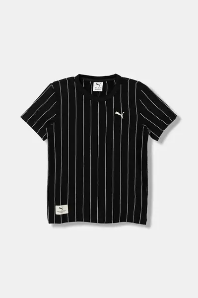 Dětské bavlněné tričko Puma PUMA CLASS Striped Tee B