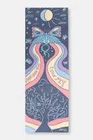 Podložka na jógu JOYINME Mata FLOW Nano Butterfly Effect modrá barva, FLOW Nano 1mm