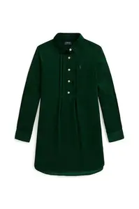 Dětské bavlněné šaty Polo Ralph Lauren