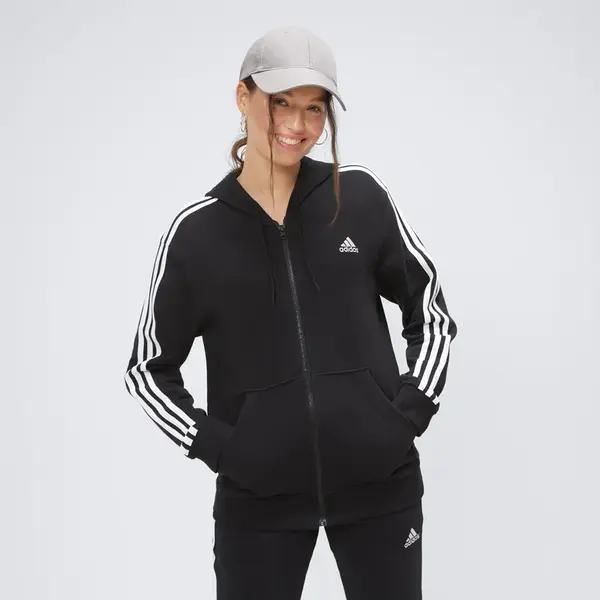 adidas Essentials 3-Stripes French Terry Regular Full-Zip Hoodie XL