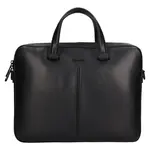 Pánská taška na notebook Calvin Klein Skelo, syntetická kůže, 14" − černá