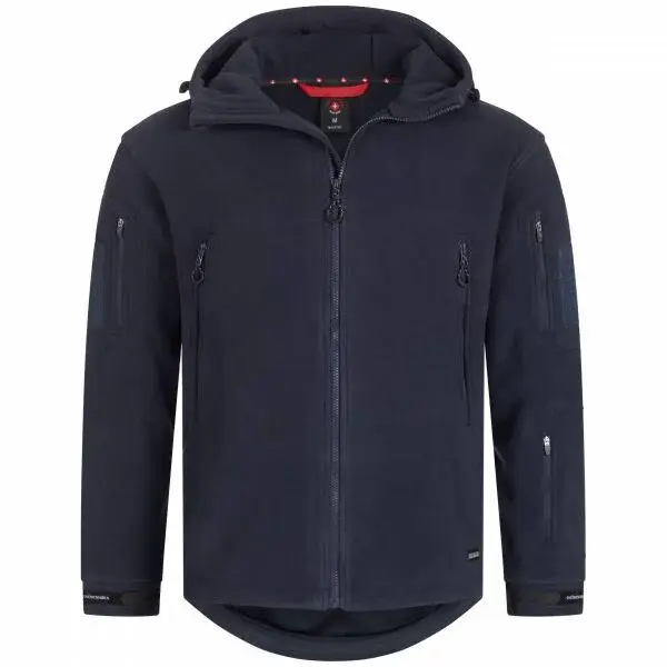 HÖHENHORN BIFERTEN Pánská flísová bunda, tmavě modrá, velikost