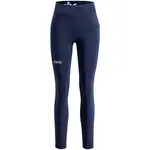 Swix PACE HIGH WAIST W Dámské běžecké legíny, tmavě modrá, velikost