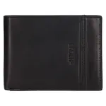 Pánska kožená peňaženka Lagen Celestin - čierna