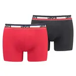 LEVI'S ® Boxerky  červená / čierna / biela