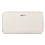 Dámska kožená peňaženka Lagen Quenby - svetlo šedá