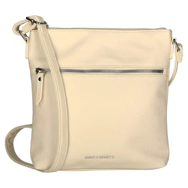 Dámska crossbody kabelka Enrico Benetti Rauni - krémová
