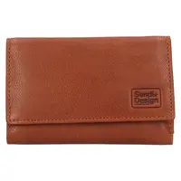 Dámska kožená peňaženka SendiDesign Janne - koňak