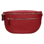 Dámska kožená ľadvinka Katana Berry - červená