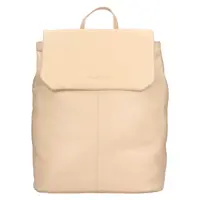 Dámsky kožený trendy batoh SendiDesign Marika - béžová