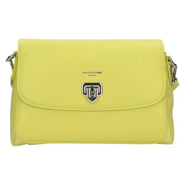 Dámska kabelka David Jones Chiara - horčične zelená