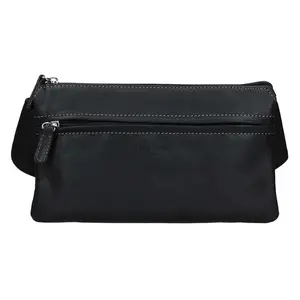 Pánská kožená ľadvinka Hexagona Filip - čierna