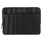 Kožený obal na notebook 15,6" Burkely Josh - čierna