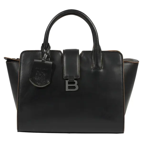 Dámska kožená kabelka Burkely Lesla - čierna