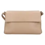 Dámská kožená crossbody kabelka Italia Darina - béžová