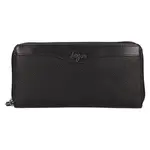Dámská kožená peněženka Lagen Jeanette - černá