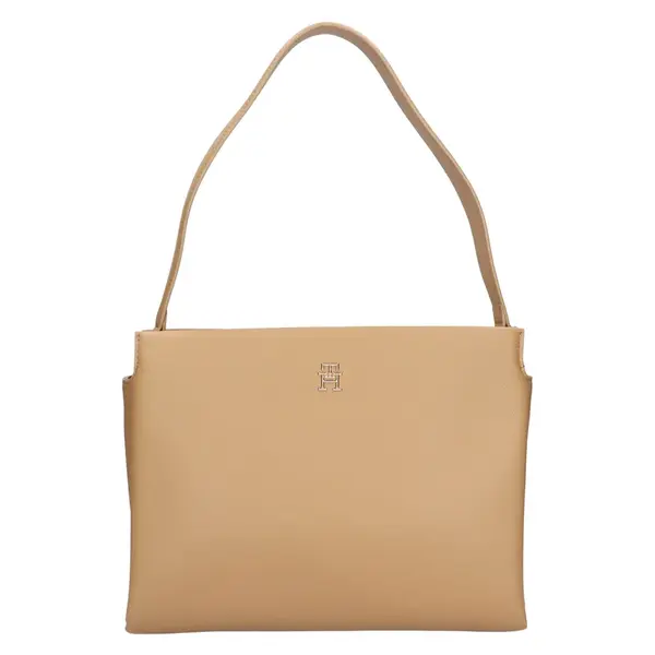 Dámská kabelka Tommy Hilfiger Cecile, syntetická kůže − světle hnědá