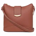 Dámská crossbody kabelka Hexagona Reane, syntetická kůže − hnědá
