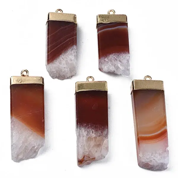 Natural Agate Pendants