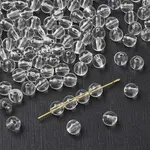 Transparent acrylic beads
