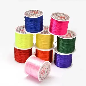 Flat Elastic Crystal String