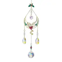 Christmas Brass Moon Hanging Ornaments