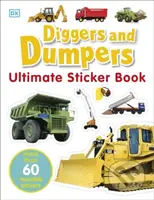 Diggers & Dumpers Ultimate Sticker Book - DK - kniha z kategorie Pro děti