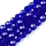 Transparent Glass Beads Strands