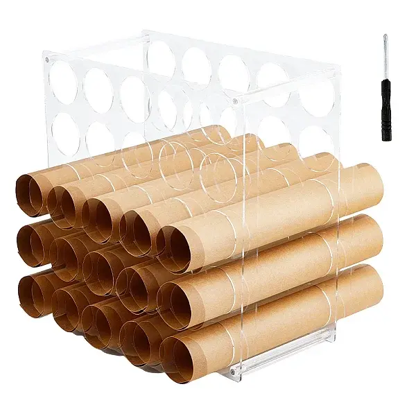 Acrylic Storage Rack for Vinyl Roll