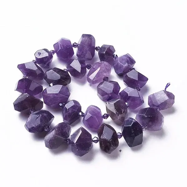 Natural Amethyst Beads Strands
