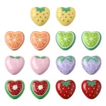 20Pcs 7 Styles Opaque Acrylic Beads