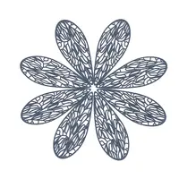 430 Stainless Steel Filigree Pendants