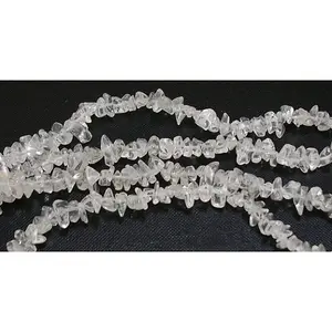 Natural Quartz Crystal Chips Beads Strands