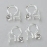 Plastic Clip-on Earring Findings