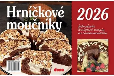 Stolní kalendář 2026 - Hrníčkové moučníky