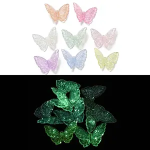 Luminous Transparent Acrylic Beads