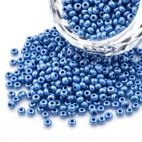 8/0 Czech Opaque Glass Seed Beads