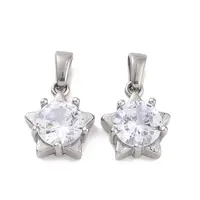 Cubic Zirconia Charms